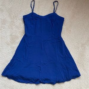Royal Blue Mini Dress - Size S